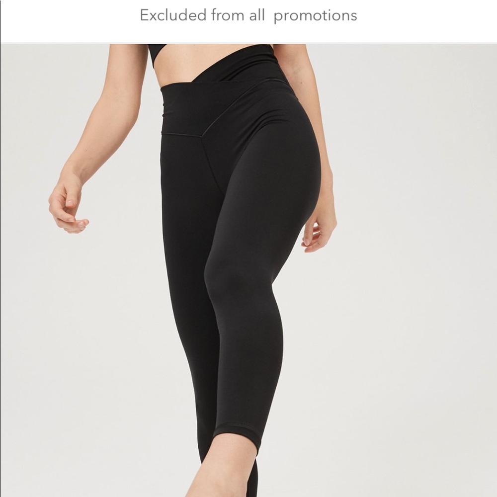 aerie crossover leggings